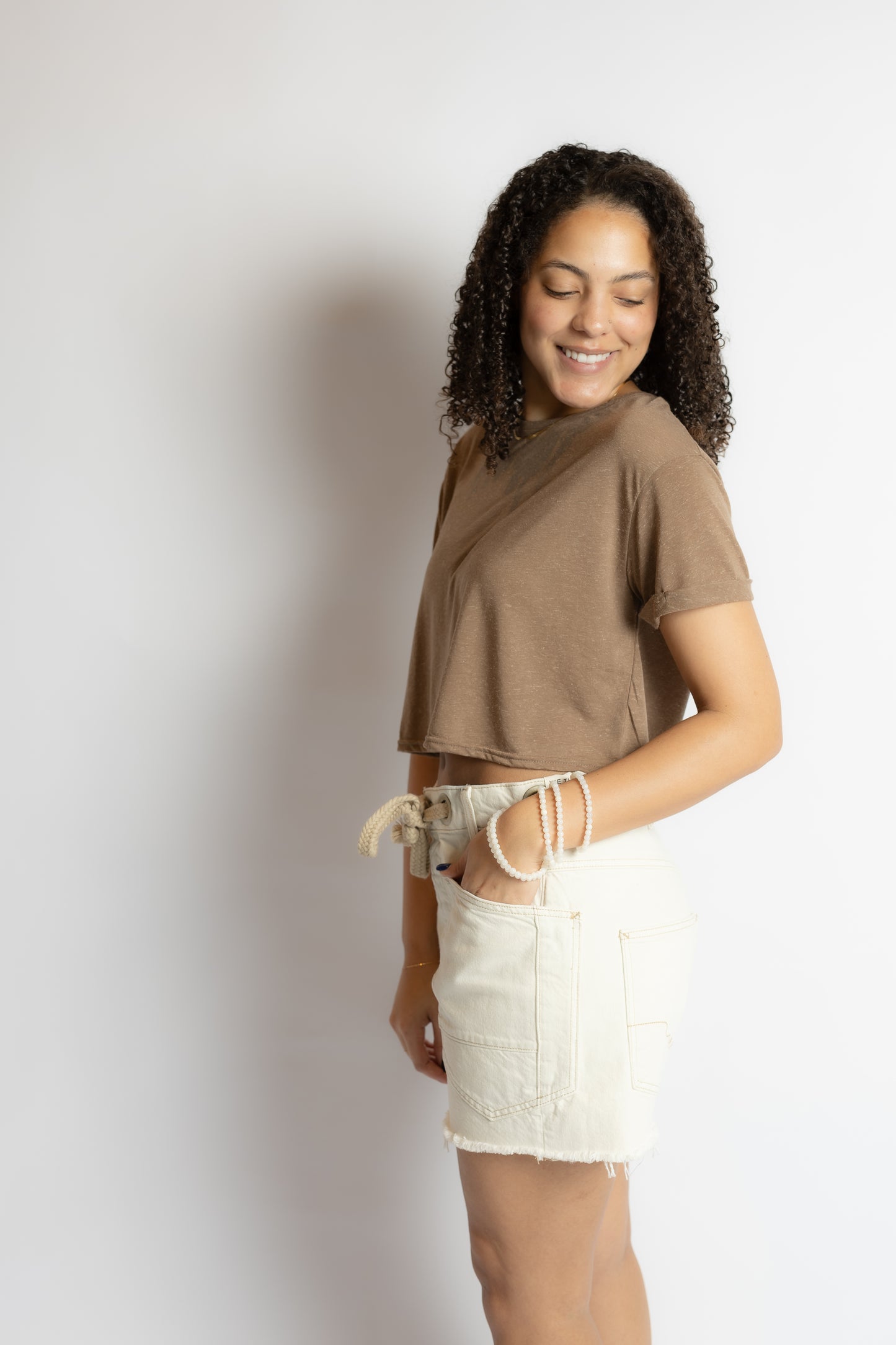 Sand Toys Cropped Tee