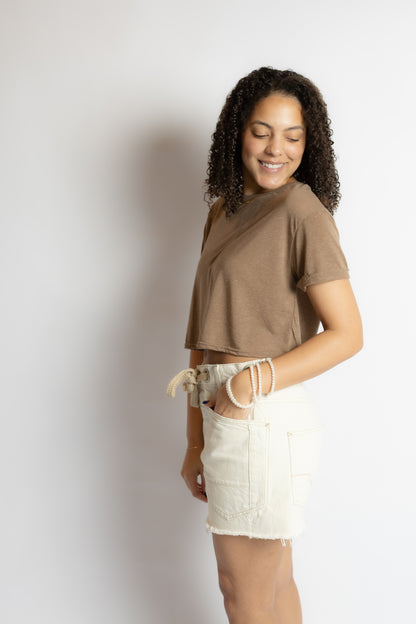 Sand Toys Cropped Tee