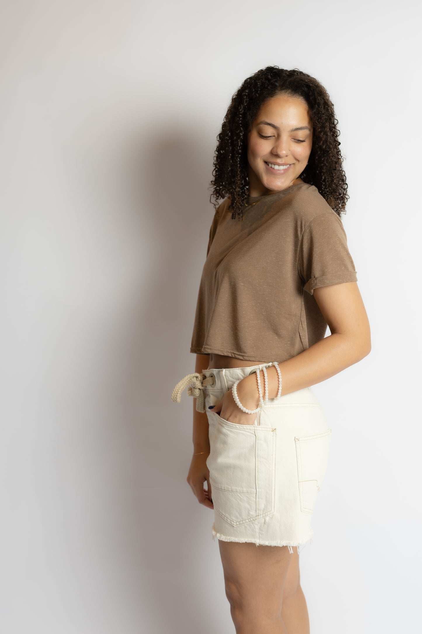 Moxie Shorts Ivory