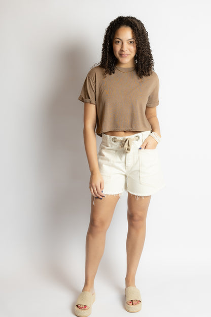 Moxie Shorts Ivory