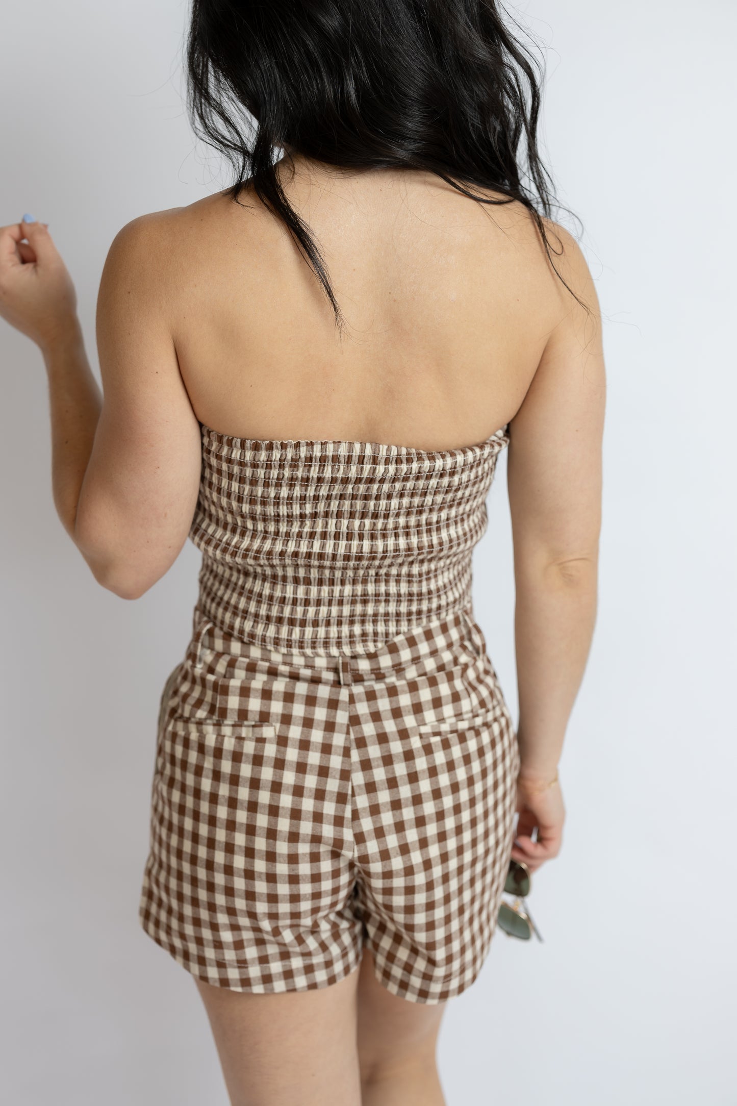 Mustang Gingham Shorts