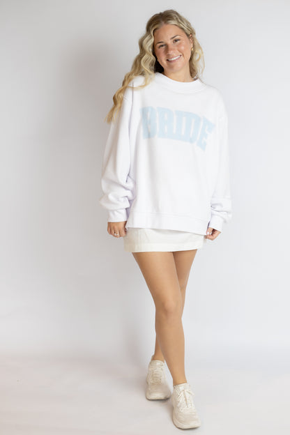 Bride Mock Neck Sweatshirt