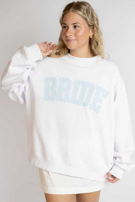 Bride Mock Neck Sweatshirt