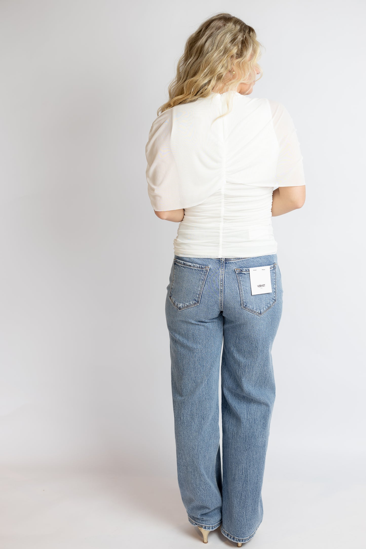 Fairytale Cape Ruched Top
