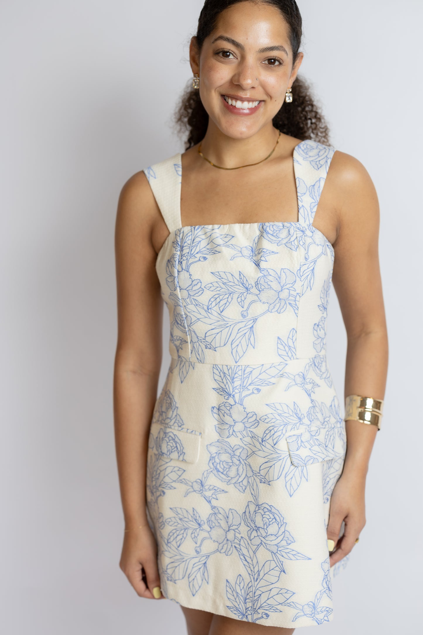 Showered With Love Floral Mini Dress