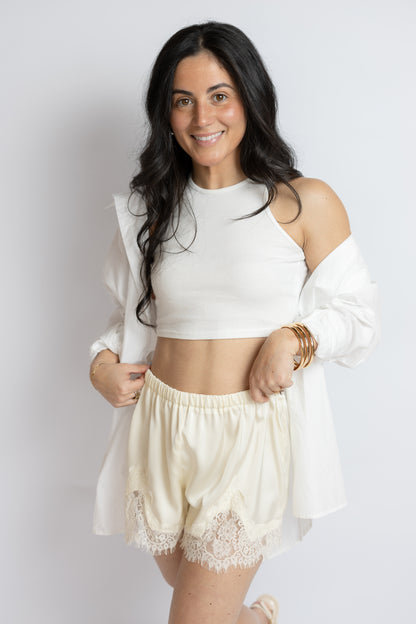 Mystical Time Lace Shorts