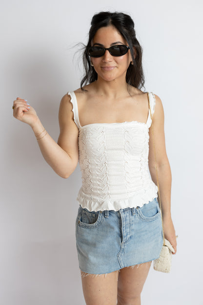 So Soft Femme Square Neck Tank