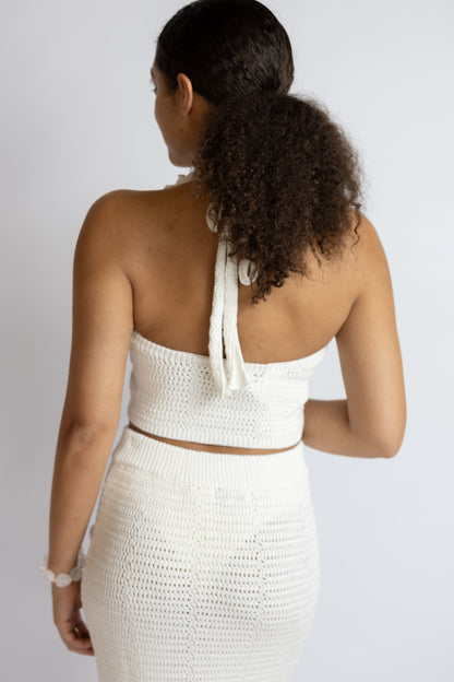 Beach Club Crochet Maxi Skirt