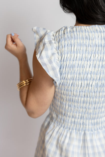 Starlet Gingham Romper
