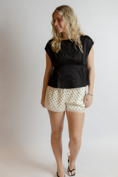 So Soon Polka Dot Shorts