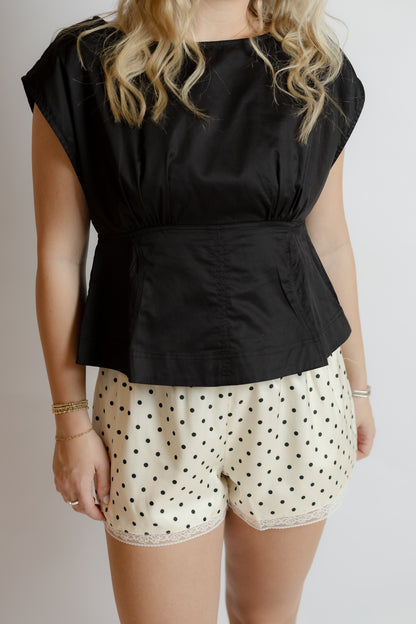 So Soon Polka Dot Shorts
