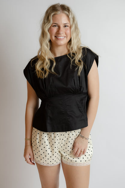 So Soon Polka Dot Shorts