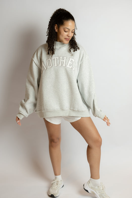 Looking Up Mother Mock Neck