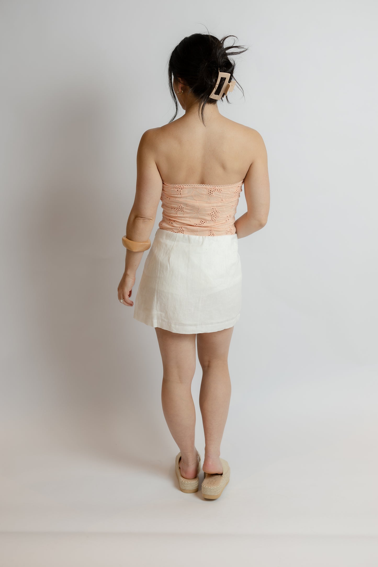 Raye Linen Mini Skirt