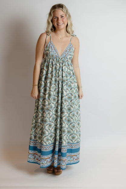 Sorrento Stroll Printed Maxi