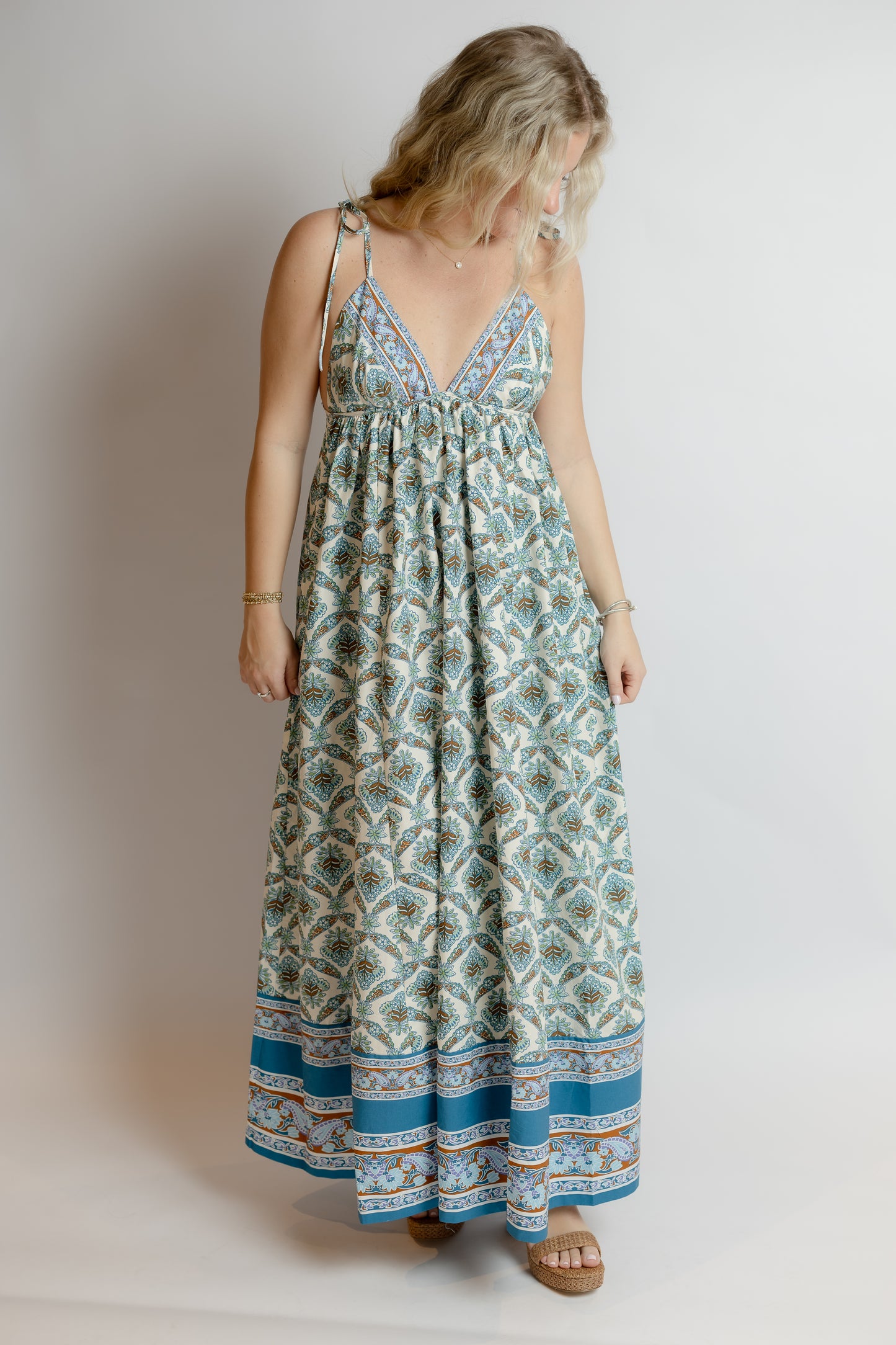 Sorrento Stroll Printed Maxi