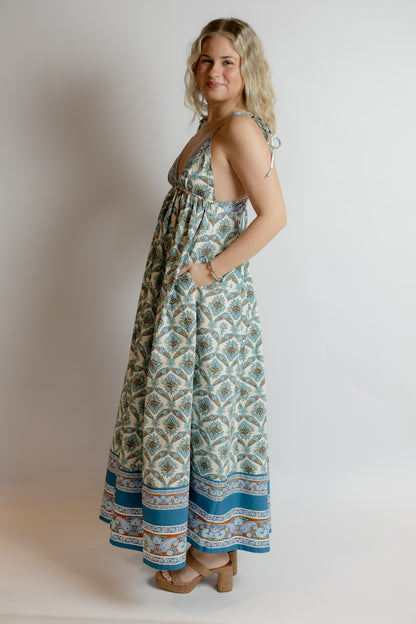 Sorrento Stroll Printed Maxi
