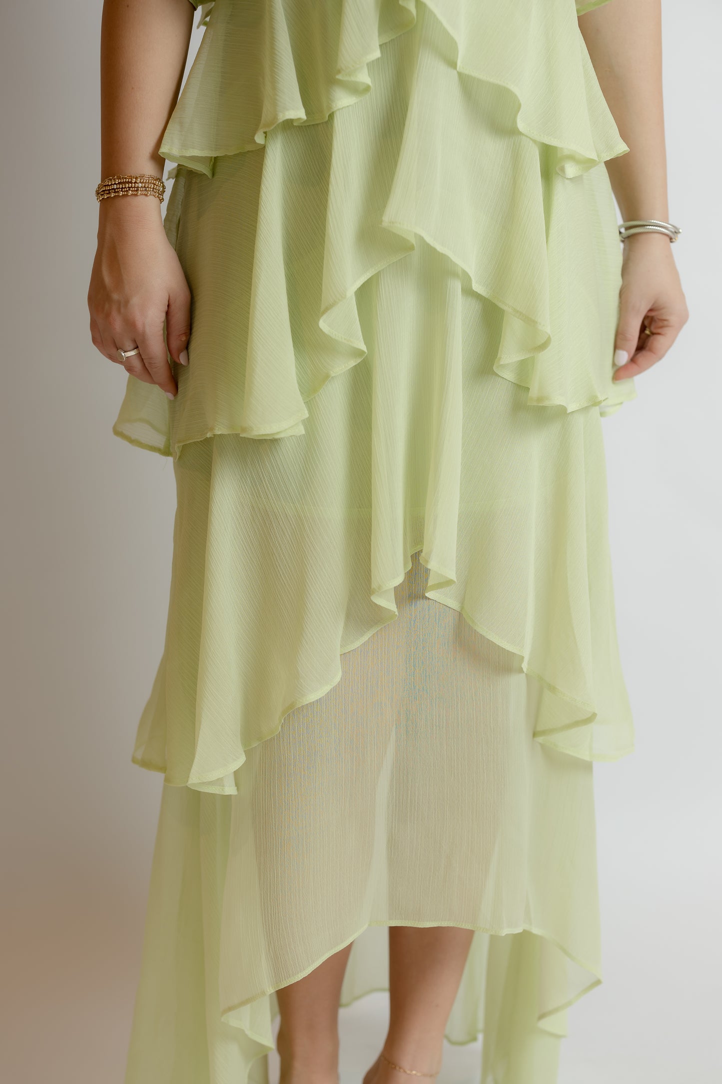 Choose Me Ruffle Maxi Dress