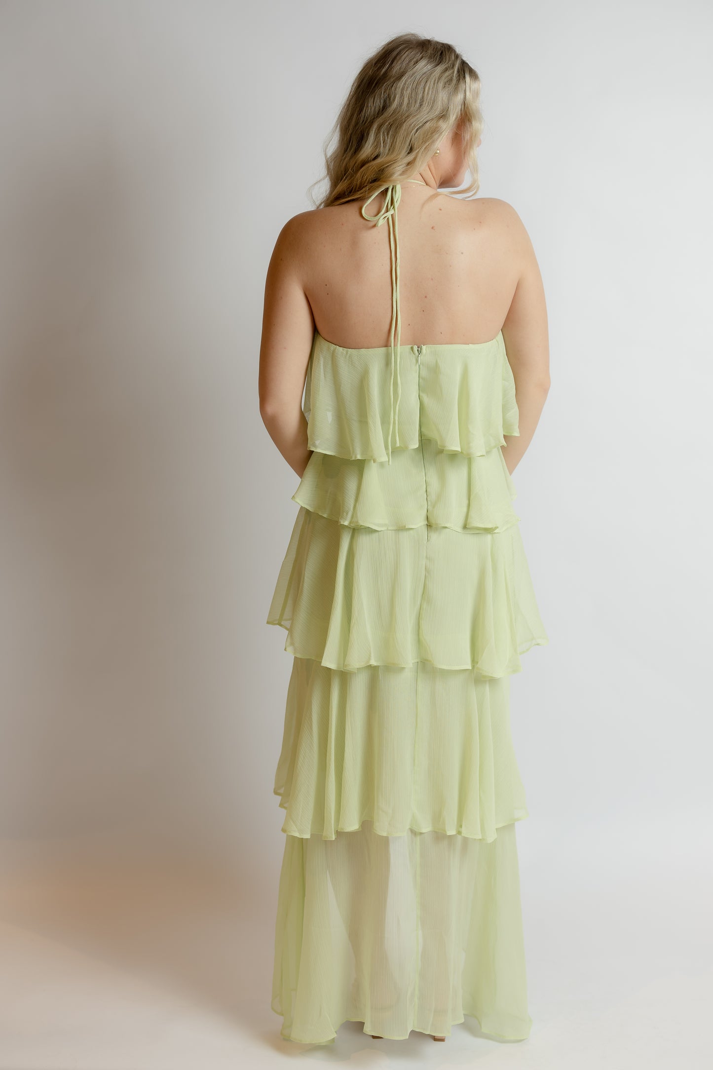 Choose Me Ruffle Maxi Dress