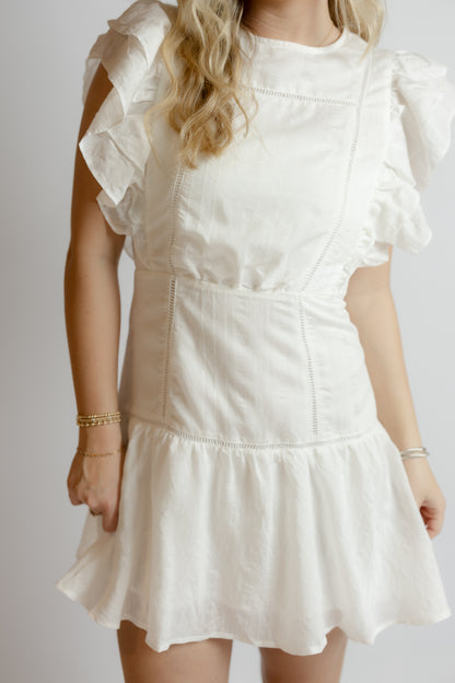 Easy To Fall Ruffle Dress