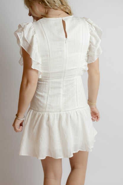 Easy To Fall Ruffle Dress