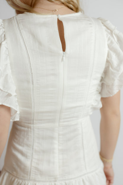 Easy To Fall Ruffle Dress