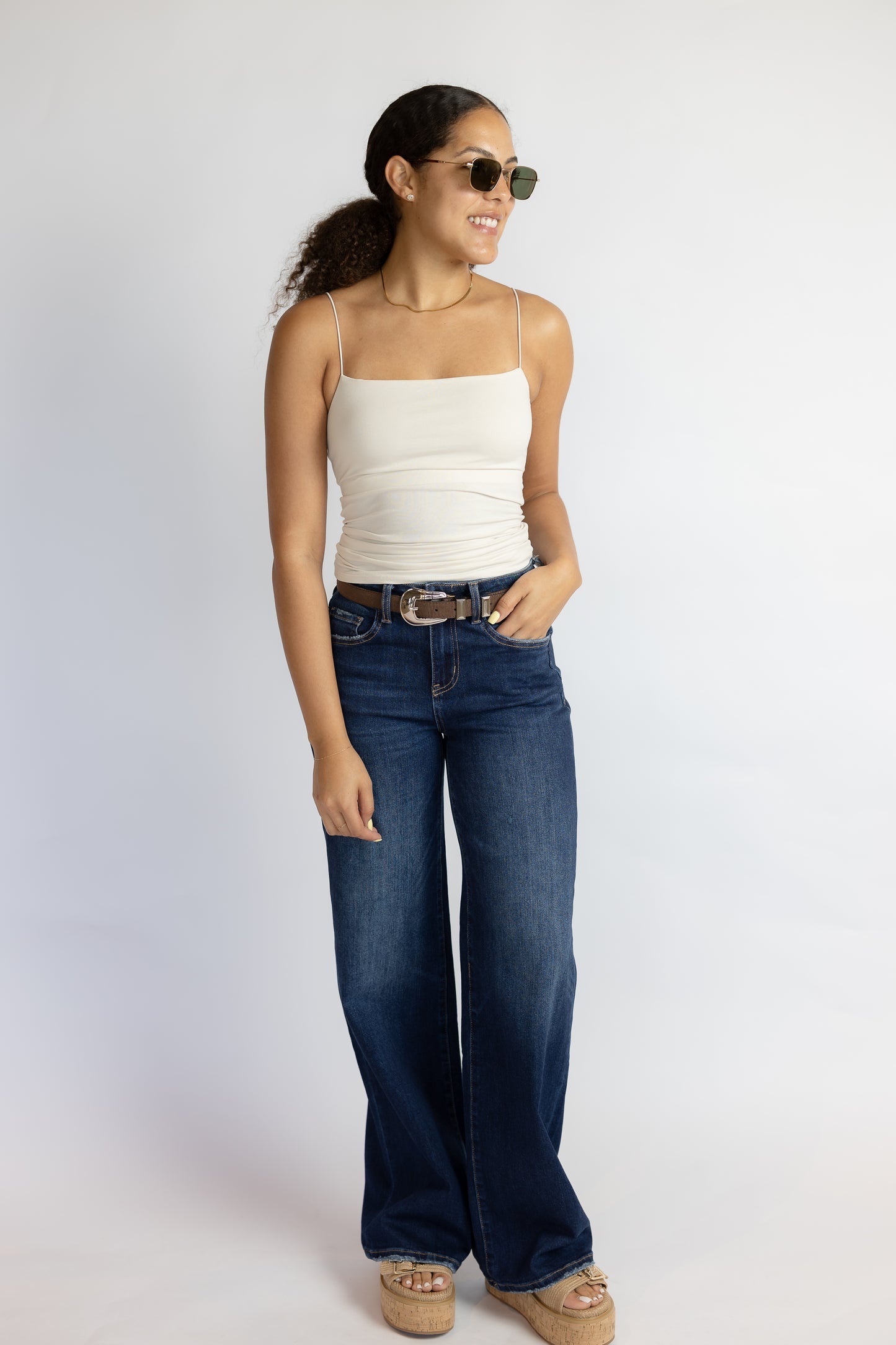 Emmy Tank Top Ecru