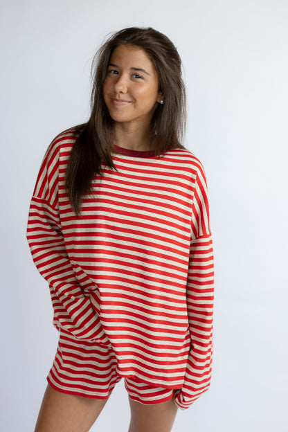 Kept Your Word Striped Top
