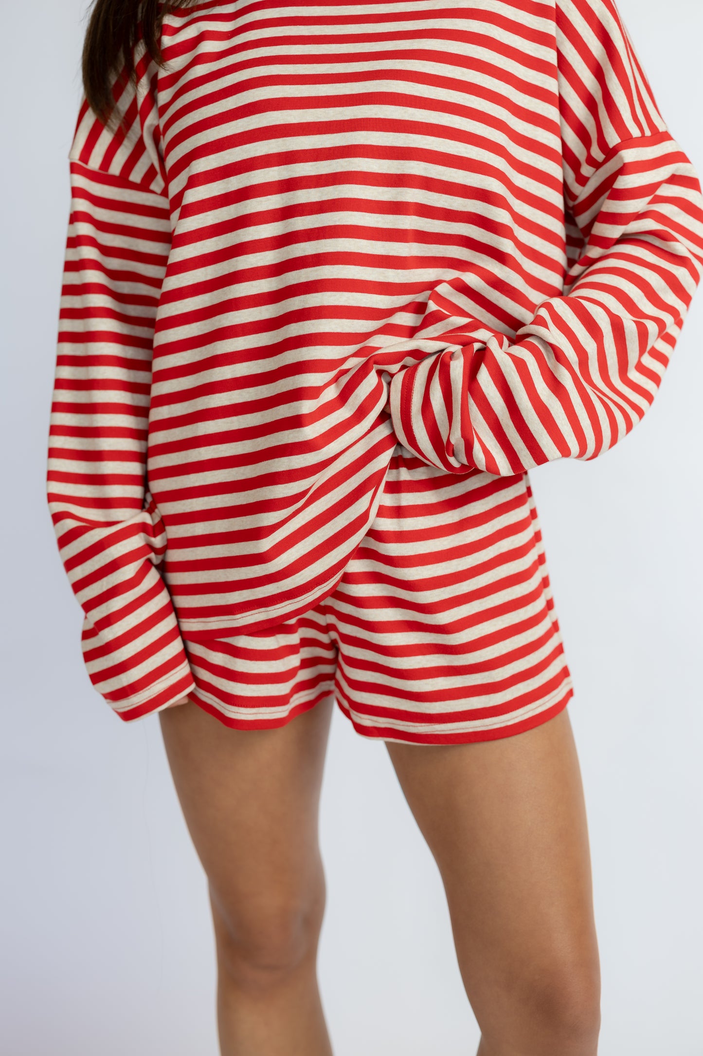 Kept Your Word Striped Shorts