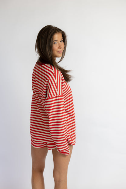 Kept Your Word Striped Top