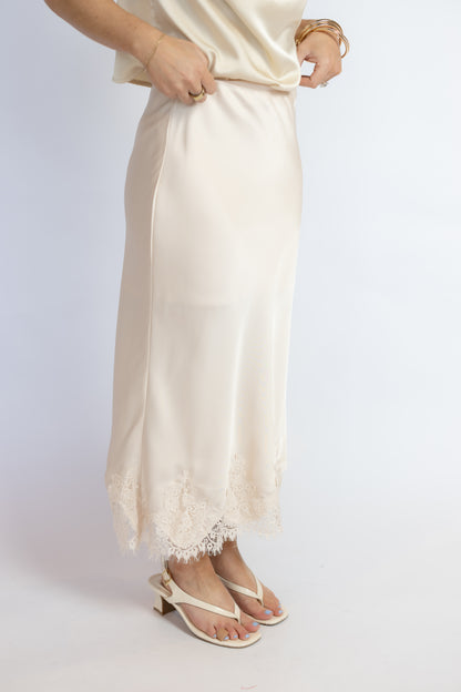 Clara Lace Midi Skirt