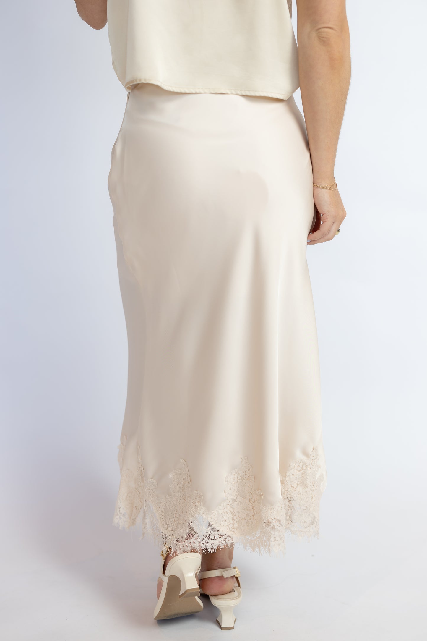 Clara Lace Midi Skirt