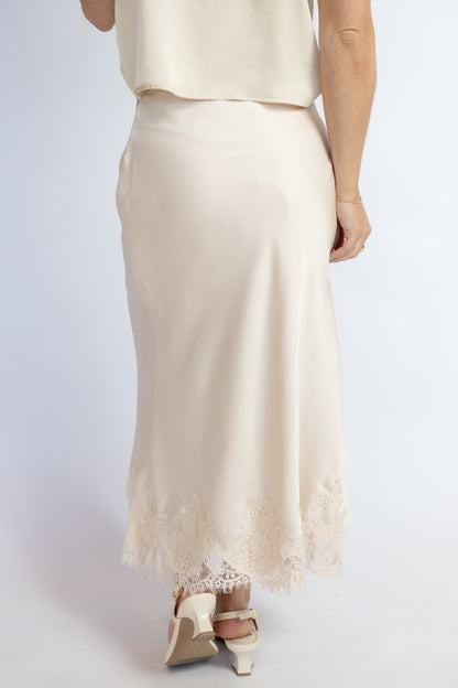 Clara Lace Midi Skirt