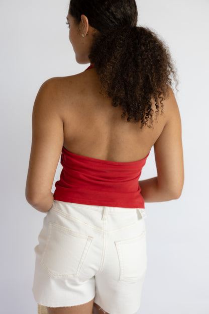 Halfway There American Flag Halter Neck