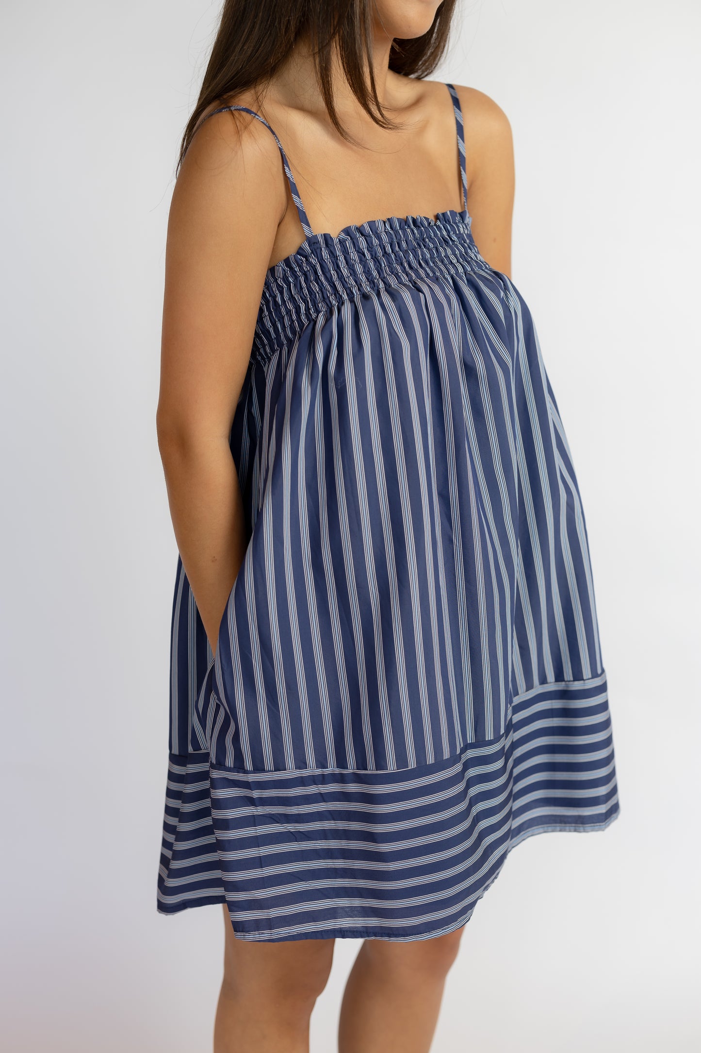 Do Better Striped Mini Dress