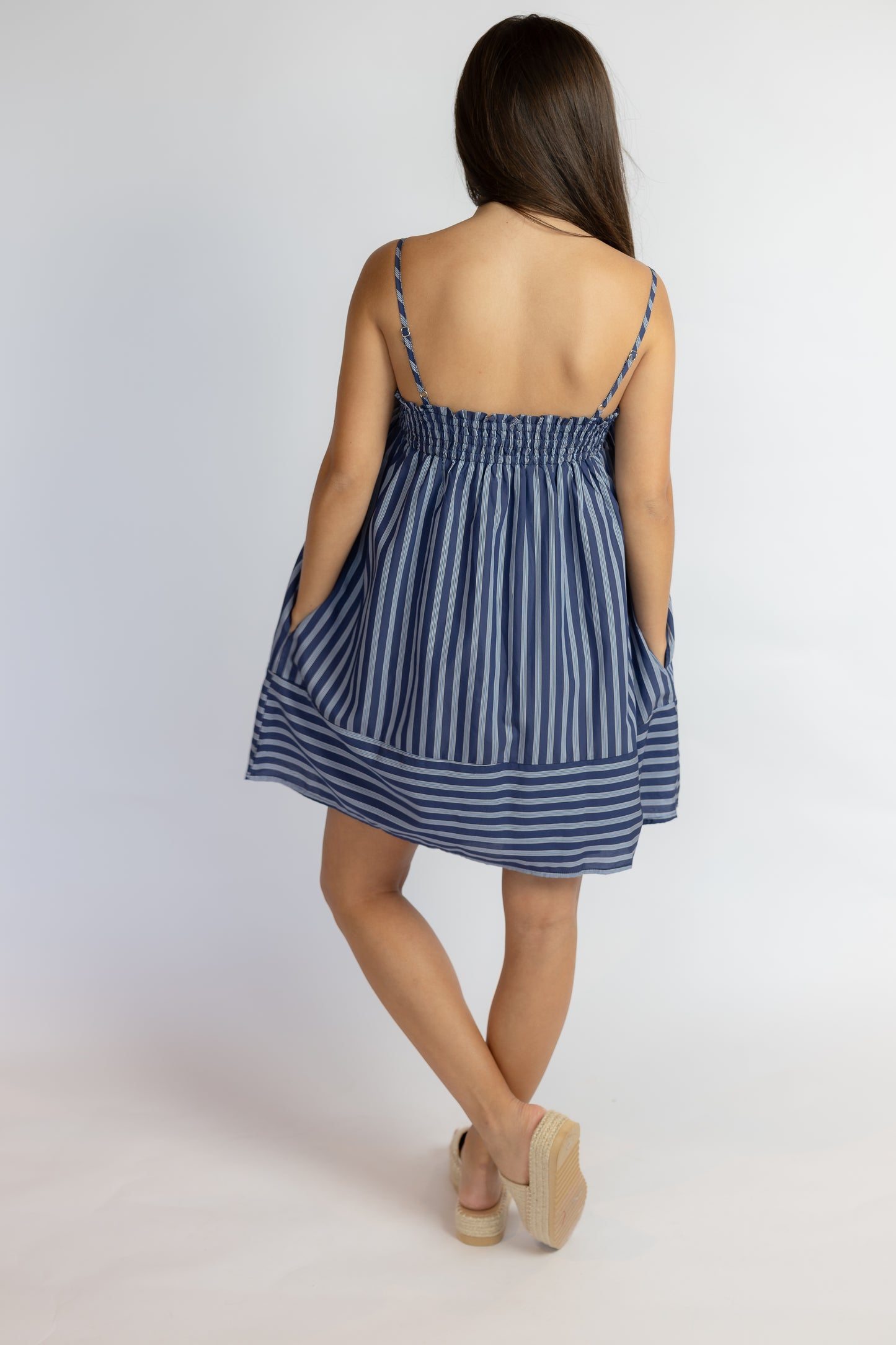 Do Better Striped Mini Dress
