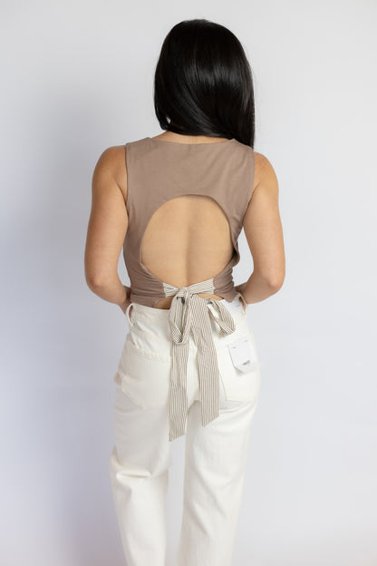 Self Love Open Back Top