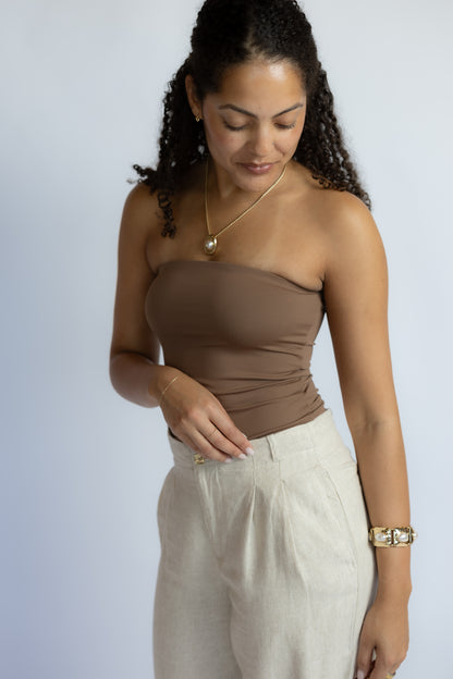 Magnolia Wide Leg Linen Trousers