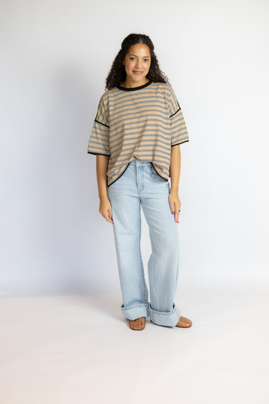Hang With Me Striped Tee
