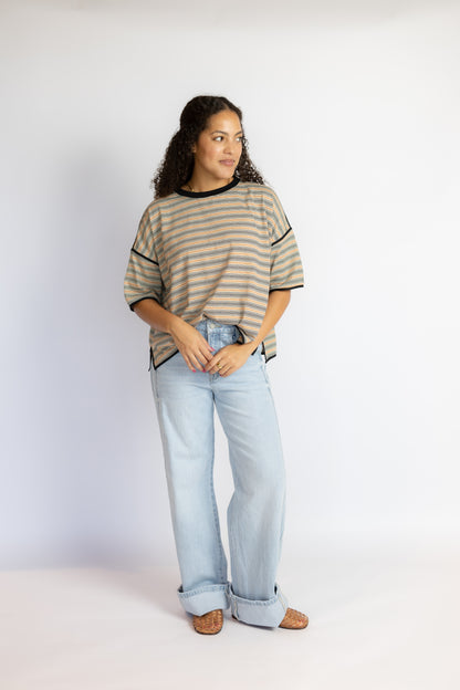 Hang With Me Striped Tee