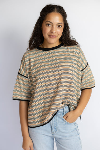 Hang With Me Striped Tee