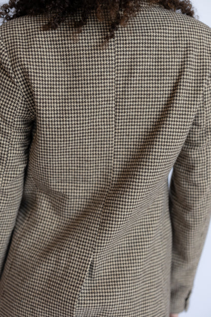 Evan Houndstooth Blazer