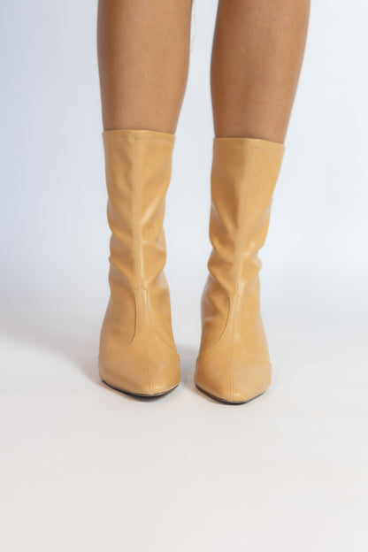 Clara Sock Boot Honey