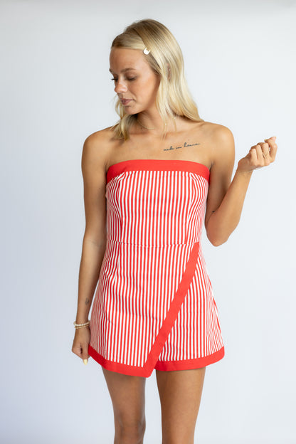 All I Have Striped Romper