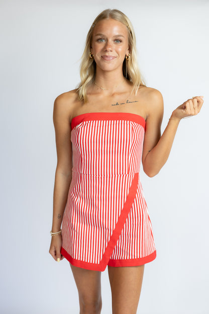 All I Have Striped Romper