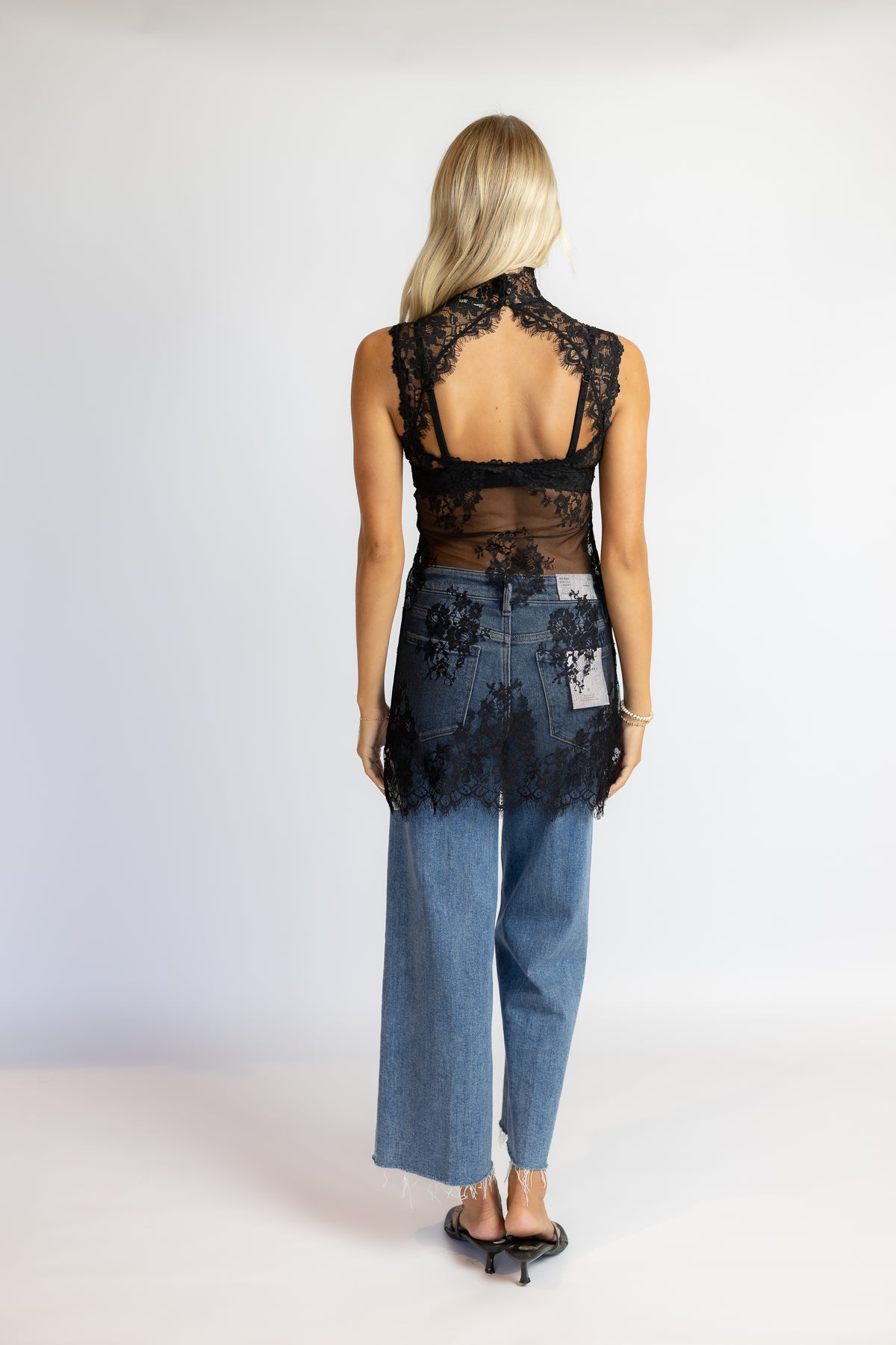 One More Time Lace Mini Slip