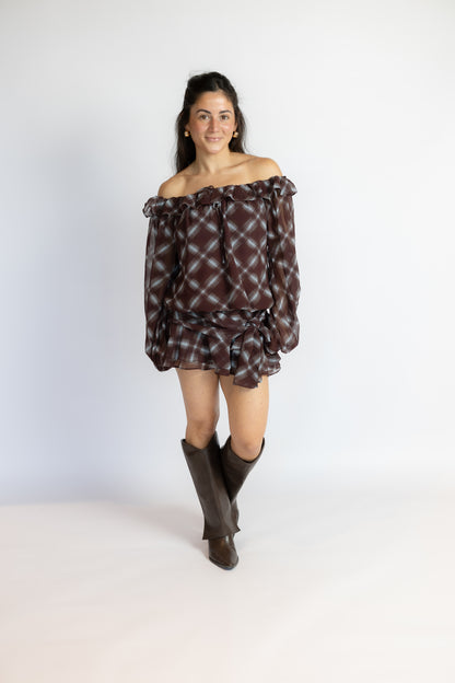 Encina Printed Mini Skirt