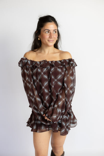 Encina Printed Mini Skirt