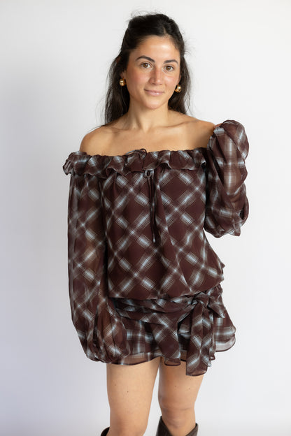 Encina Printed Mini Skirt