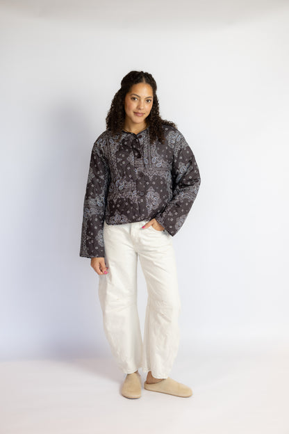 Loren Paisley Printed Jacket